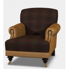 Tetrad Taransay Harris Tweed Ladies Chair (Fabric & Leather)