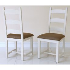 Andrena Barley Ladder Back Dining Chair (Each)