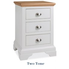 Bentley Design Hampstead 3 Drawer Nightstand