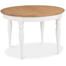 Bentley Designs Hampstead Two Tone Medium Extending Table