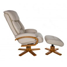 GFA Nice Swivel Recliner And Footstool