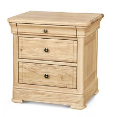 Clemence Richard Moreno Oak Bedside Cabinet 4 Sizes