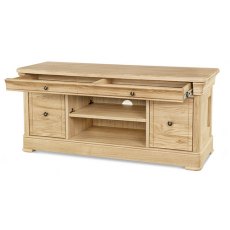 Clemence Richard Moreno Oak TV Unit