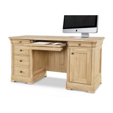 Clemence Richard Moreno Oak Desk