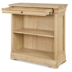 Clemence Richard Moreno Oak Bookcase With Drawer