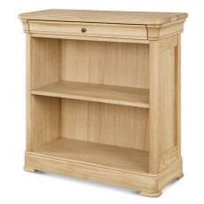 Clemence Richard Moreno Oak Bookcase With Drawer