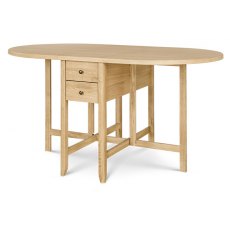 Clemence Richard Moreno Oak Drop Leaf Table