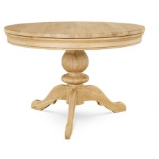 Clemence Richard Moreno Oak Single Pedestal Table