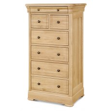 Clemence Richard Moreno Oak Tall Chest Of Drawers