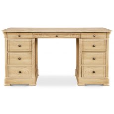 Clemence Richard Moreno Oak 3 Drawer Dressing Table