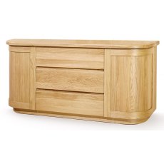 Clemence Richard Sorento Oak Large Sideboard