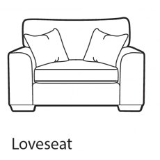 Westbridge Dexter Love Seat