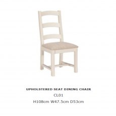 Hafren Collection Sherlock Cotswold Upholstered Dining Chair