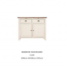 Hafren Collection Sherlock Cotswold Narrow Sideboard