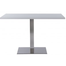 Hafren Contract Danilo Single Pedestal Table With Tuff Top
