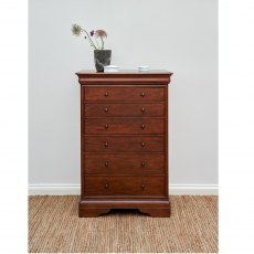 Willis & Gambier Antoinette Tall 6 Drawer Chest