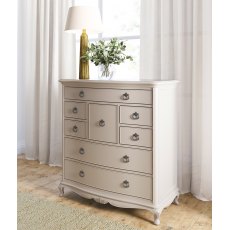 Willis & Gambier Ivory 8 Drawer Chest