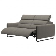 Stressless Emily Powered 2 Seater Double Recliner With Steel Legs