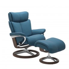 Stressless Magic Signature Base Chair With Footstool