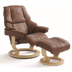 Stressless Reno Classic Base Chair With Footstool