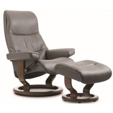 Stressless View Classic Base Chair With Footstool