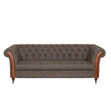 Vintage Sofa Company Chester Club 3 Seater Sofa (Fast Track)