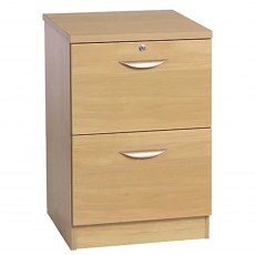R White Cabinets 2 Drawer Filing Cabinet