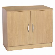 R White Cabinets Desk Height Cupboard 850mm Wide