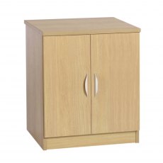 R White Cabinets Desk Height Cupboard 600mm Wide