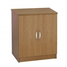 R White Cabinets Desk Height Cupboard 600mm Wide