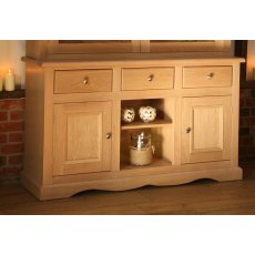 Andrena Pelham 6' Sideboard with Open Center