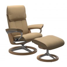 Stressless Promotions Admiral Recliner and Footstool