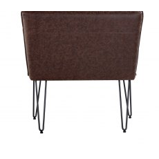 Hafren Collection Studded Back Bench 90cm