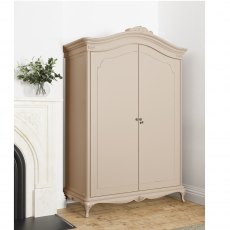 Willis & Gambier Ivory Bedroom Wide Fitted Wardrobe