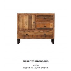 Hafren Collection Sherlock Nixon Narrow Sideboard