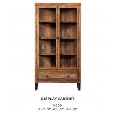 Hafren Collection Sherlock Nixon Display Cabinet