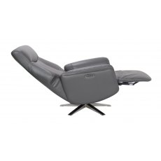 GFA Houston Swivel Recliner Chair With Integrated Footstool