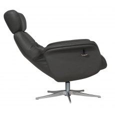 GFA Panama Swivel Recliner Chair And Footstool