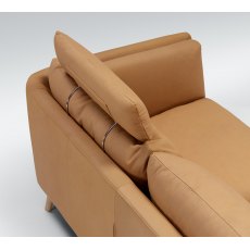 Sits Nova Leather 2 Seater Sofa Standard Comfort