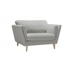 Sits Nova Leather Wide Armchair Standard Comfort