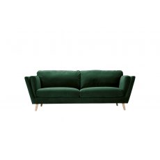 Sits Nova Fabric Fixed Cover 2 Seater Sofa Standard Comfort