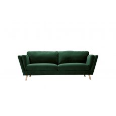 Sits Nova Fabric Fixed Cover 2 Seater Sofa Luxury Comfort