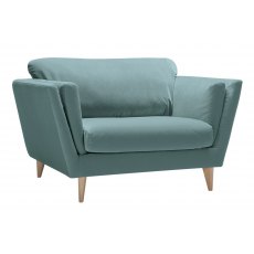Sits Nova Fabric Fixed Cover Wide Armchair Luxury Comfort