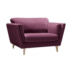 Sits Nova Fabric Fixed Cover Armchair Luxury Comfort