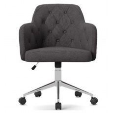 Alphason Office Chairs Washington Grey Fabric Chair