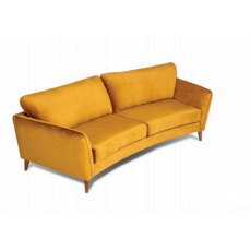 Softnord Harlow 3 Seater Curved Sofa
