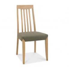 Bentley Designs Bergen Oak Slat Back Dining Chairs