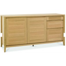 Bentley Designs Bergen Oak Wide Sideboard