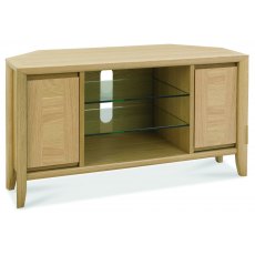 Bentley Designs Bergen Oak Corner Entertainment Unit
