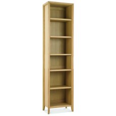 Bentley Designs Bergen Oak Narrow Bookcase